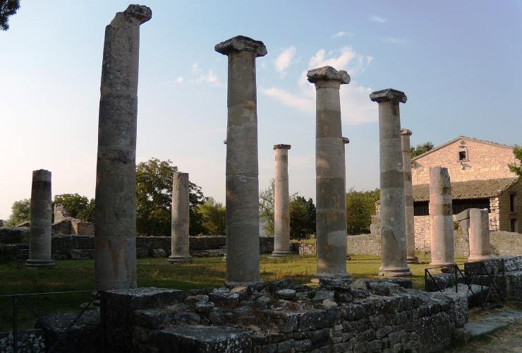 Le rovine di Sepino