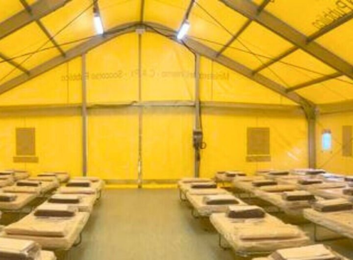 "Nuova area di accoglienza a Napoli per il bradisismo con 50 posti letto disponibili"