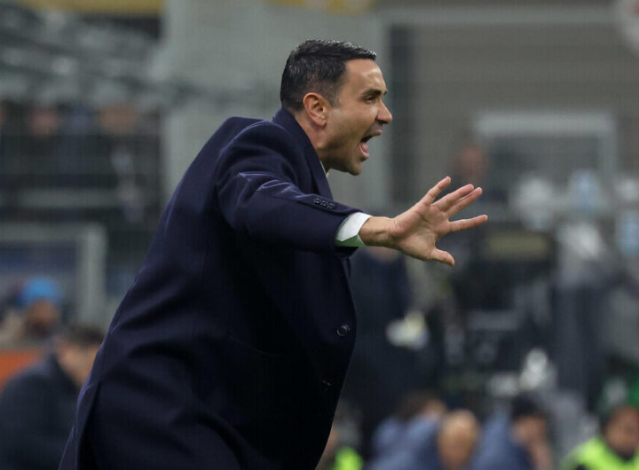 ALT: Palladino annuncia la conferenza "Notte bella, ce la siamo meritata" dopo la vittoria in coppa.